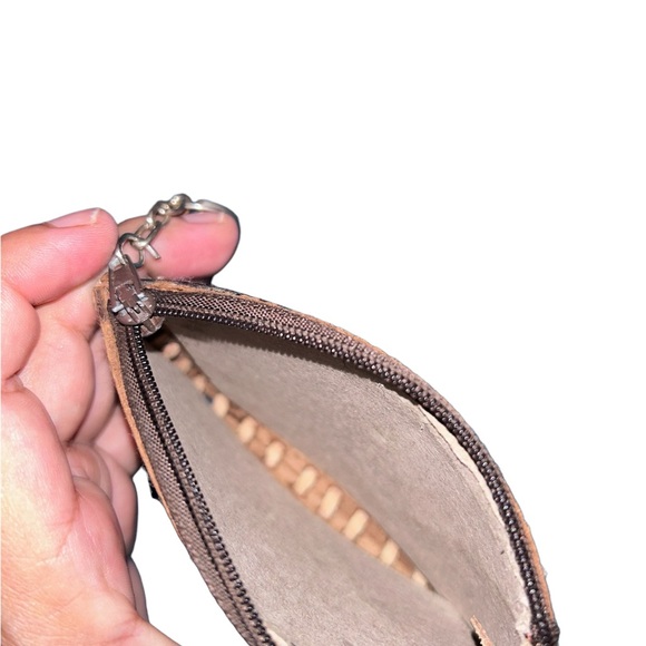 Small brown coin purse - Picture 7 of 9
